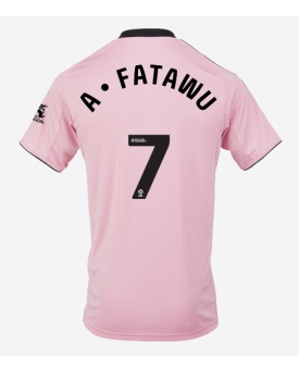 Leicester City Issahaku Fatawu #7 Maglia Gara Terza Repliche 2025-26 Maniche Corte